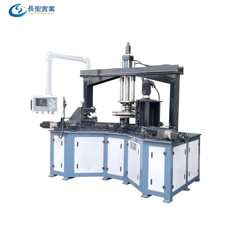 四方形方盘翻边折边卷边机1000型 数控自动卷边机